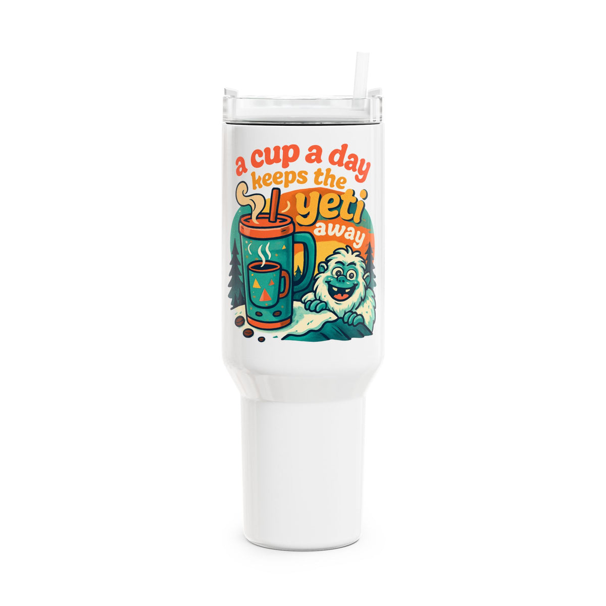 40oz Travel Tumbler with Handle