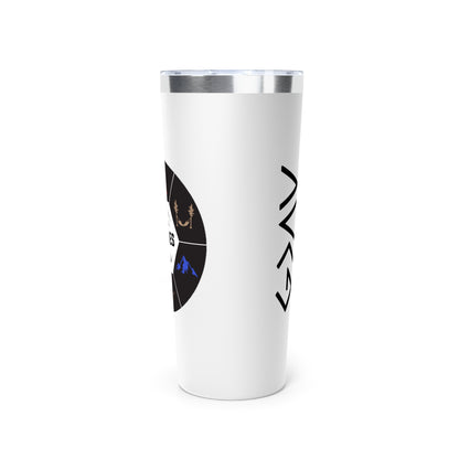 Bakabes Tumbler - Be Bold, God is Greater than the Ups and Downs, 22oz Vacuum Insulated Drinkware