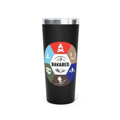 Bakabes Tumbler - Be Bold, God is Greater than the Ups and Downs, 22oz Vacuum Insulated Drinkware