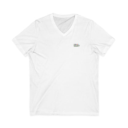 V-Neck Tee - God is Greater