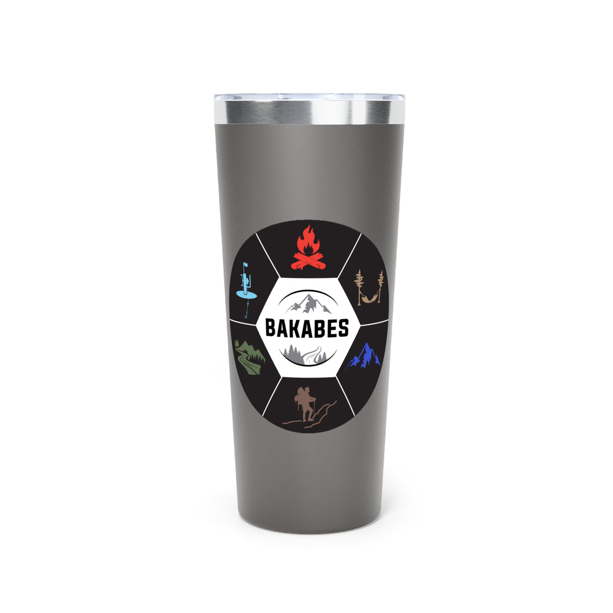 Bakabes Tumbler - Be Bold, God is Greater than the Ups and Downs, 22oz Vacuum Insulated Drinkware