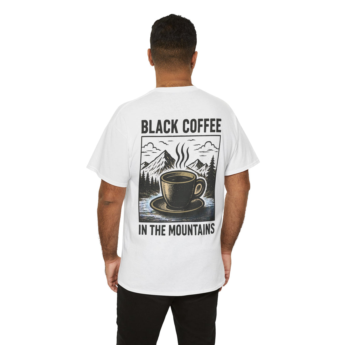 Mountain Black Coffee Tee