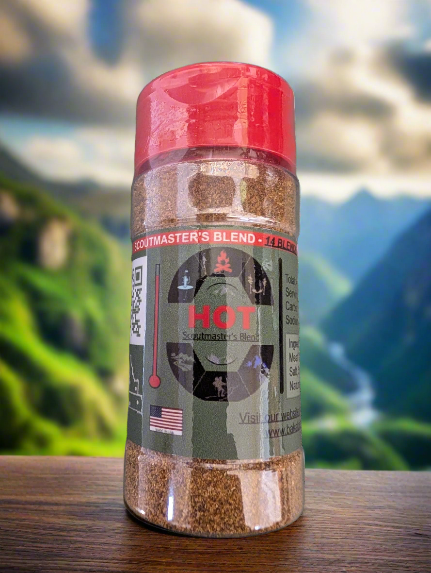 Scoutmaster's Blend Hot - All-Purpose Camping & Outdoor Spice Seasoning